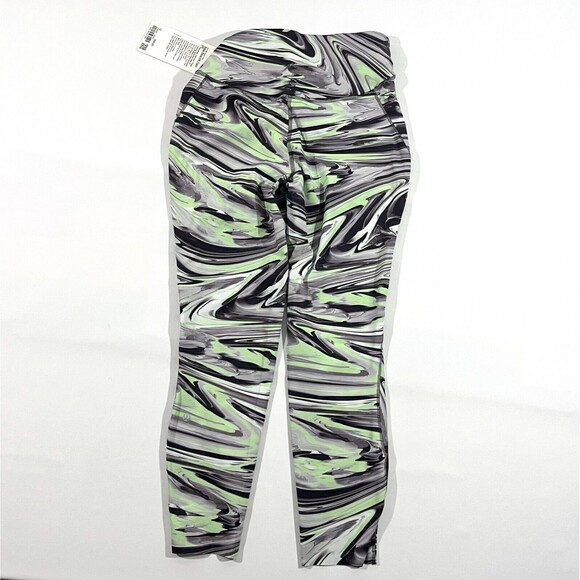 Lululemon Womens Fast Free High Rise Tight Paint Glide Warp Leggings 12 NWT - Picture 3 of 9